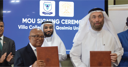 AL QASIMIA UNIVERSITY SIGNS MOU WITH VILLA COLLEGE