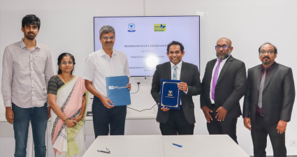 A MEMORANDUM OF UNDERSTANDING (MOU) WAS SIGNED BETWEEN VILLA COLLEGE AND THE CHENNAI INSTITUTE OF TECHNOLOGY, INDIA