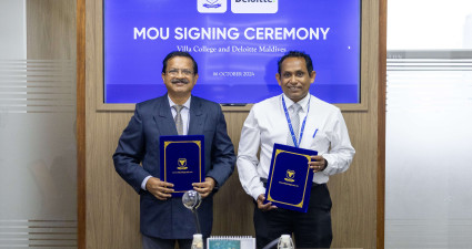 VILLA COLLEGE SIGNED A MEMORANDUM OF UNDERSTANDING (MOU) WITH DELOITTE